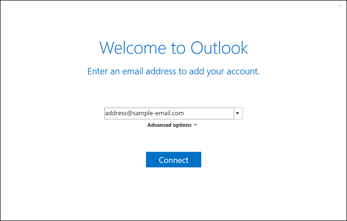 Outlook Account Wizard